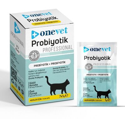 OneVet Kedi Probiyotik + Prebiyotik 1x7 gr - 1