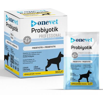 OneVet Köpek Probiyotik + Prebiyotik Saşe 7x1 gr. - 1
