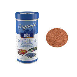 Organix Small Cichlid Pellets 182gr/490 ml - 2