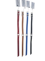 LEVAPAW - Ortası Tokalı 2,8mm Deri Köpek Tasması XL BOY