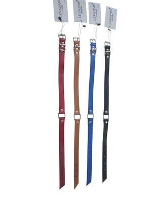 Ortası Tokalı 2,8mm Deri Köpek Tasması XL BOY