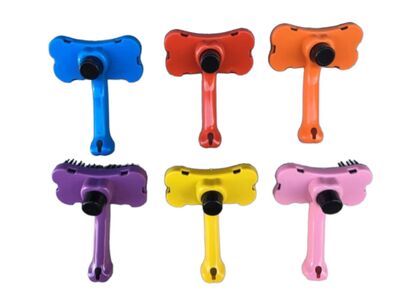 Otomatik Basmalı Kedi&Köpek Tüy Toplayıcı Tarak 9cm - 1