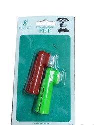 Parmak Diş Fırçası 2li Plastik ve Kıl Uçlu
