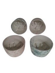  Pati Desenli  Seramik  Mama Kabı