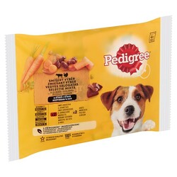 Pedigree - Pedigree Karışık Köpek Pouch 4 x 100 gr 2xSığırlı Kuzulu 2xHindili