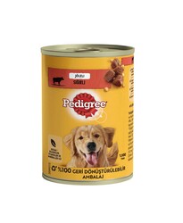 Pedigree - Pedigree Köpek Maması Sığır Etli Jöleli Konserve 400gr