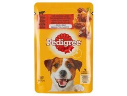 Pedigree - Pedigree Pouch Erişkin Biftek Köpek Maması 100gr