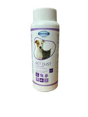 Pet-dust Dry Powder - Kedi&Köpek Kuru Şampuan 100g