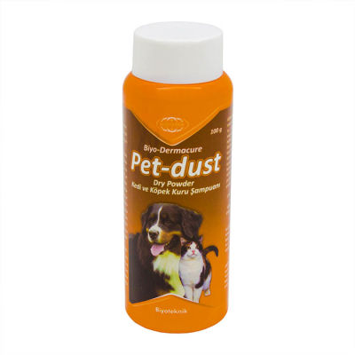 Pet-dust Dry Powder - Kedi&Köpek Kuru Şampuan 100g