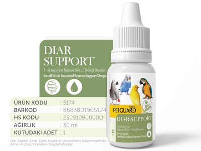 Petguard Kuş Vit Diar-Support 30Ml - 1