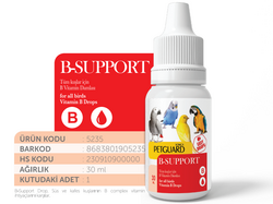 Petguard Kuş Vit b-Support 30 ml
