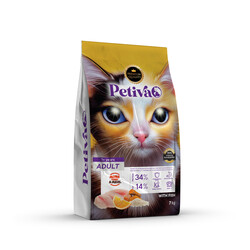 PETİVA YETİŞKİN KEDİ BALIK ETLİ 7 KG