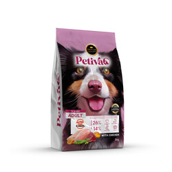 PETİVA - PETİVA YETİŞKİN KÖPEK TAVUK ETLİ 3 KG 