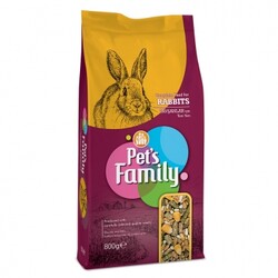 Pets Familiy Tavşan Yemi 800 gr
