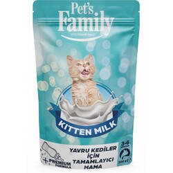 PETS FAMILY - Pets Family Kedi Süt Tozu 200gr