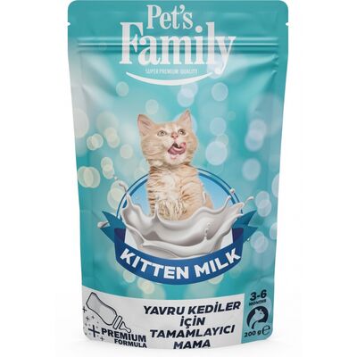 Pets Family Kedi Süt Tozu 200gr - 1