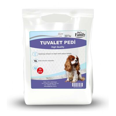 Pets Family Köpek Çiş Pedi 60x90cm 30lu - 1