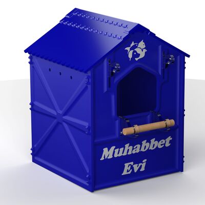 Plastik Demonte Muhabbet Yuvalık Mix 20x15x15