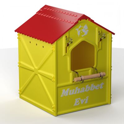 Plastik Demonte Muhabbet Yuvalık Mix 20x15x15