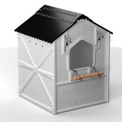 Plastik Demonte Muhabbet Yuvalık Mix 20x15x15 - Thumbnail