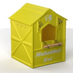 Plastik Demonte Muhabbet Yuvalık Mix 20x15x15 - Thumbnail