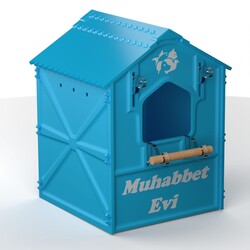 Plastik Demonte Muhabbet Yuvalık Mix 20x15x15 - Thumbnail