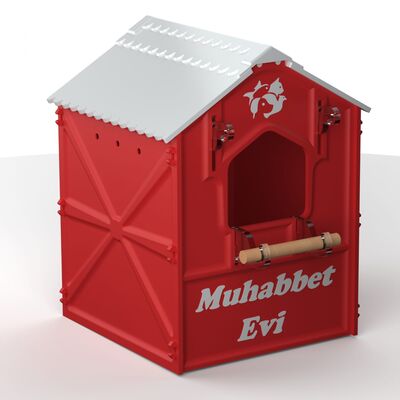 Plastik Demonte Muhabbet Yuvalık Mix 20x15x15