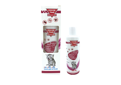 Power Time Kedi Dış Parazit Şampuanı 200 ml
