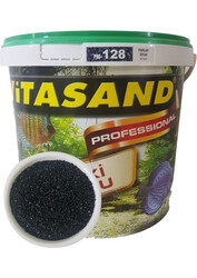 Vitasand - PRO-128 Siyah Kum - 20 Kg. (Kova)