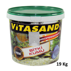 Vitasand - PRO-80 Kristal Beyaz Kuvars Kum 0,7 mm - 20 Kg (Kova)