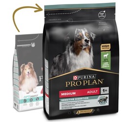 Pro Plan - ProPlan Medium Adult Lamb - Kuzu Etli Hassas 3kg