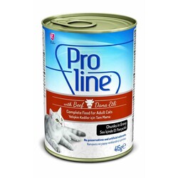 Proline - ProLine Dana Etli Yetişkin Kedi Konservesi 415Gr