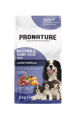 Pronature Mother & Baby Kuzu Etli Kuru(Mini) Köpek Maması 3 Kg - 1