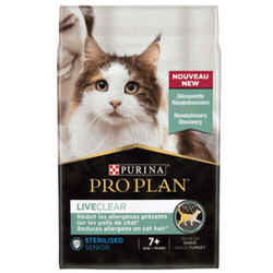 Nestle Purina - ProPlan LiveClear +7 Hindili Alerjen Azaltan Kısırlaştırılmış Yaşlı Kedi Maması 1,4kg