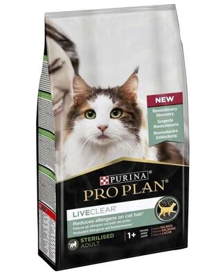 ProPlan LiveClear Kısırlaştırılmış Kediler için Somonlu Kedi Maması 1,4 Kg