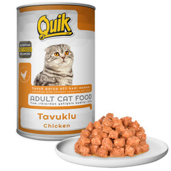 Quık Kedi 415gr Tavuklu Konserve