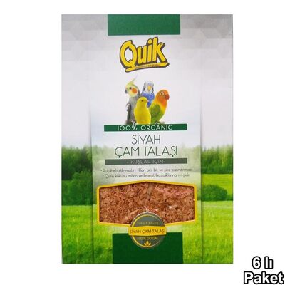 Quik Siyah Çam Talaşı 6 lı