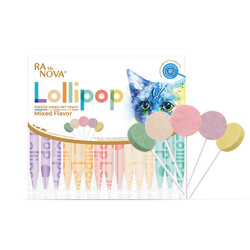 Pelagos - Ranova Kediler İçin Karışık Lezzetli Lolipop*1,4g *15 li