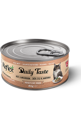 Reflex - Reflex Daily Taste Sos İçinde Sığır Etli ve Mantarlı Et Parçacıklı 85gr