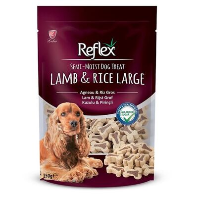 Reflex Dog Kuzulu Pirinçli  Köpek Ödül Maması 150g - 1