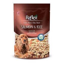 Reflex Dog Somonlu Pirinçli Kalpli Köpek Ödül Maması 150g