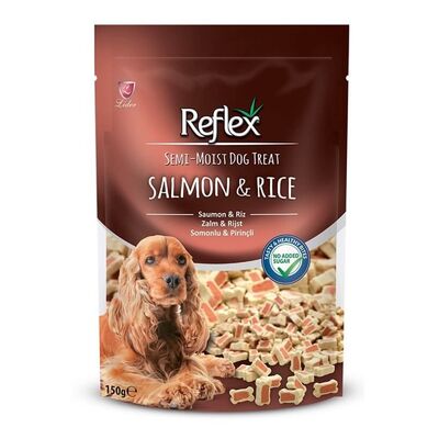 Reflex Dog Somonlu Pirinçli Kalpli  Köpek Ödül Maması 150g - 1