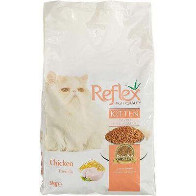 Reflex Kitten Yavru Kedi Tavuklu Kedi Maması 3kg - 1