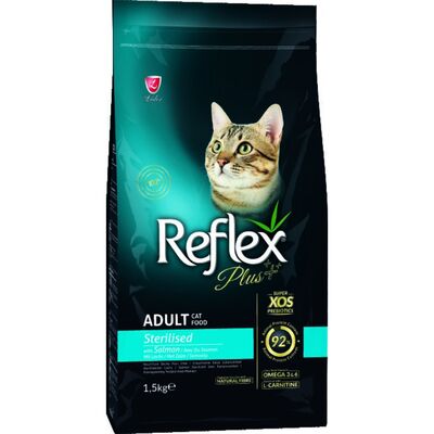 Reflex Plus Somonlu Kısırlaştırılmış Kedi Maması 1,5kg - 1