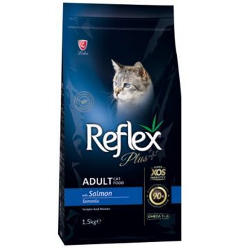 Reflex Plus Somonlu Yetişkin Kedi Maması 1,5kg - 1