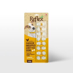 Reflex Tavuk Etli Çift Düğümlü Kemik 8li 100gr