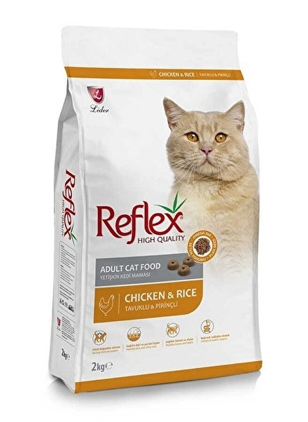Reflex - Reflex Tavuklu Yetişkin Kedii Maması 2kg