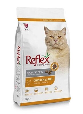 Reflex Tavuklu Yetişkin  Kedii Maması 2kg - 1