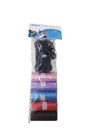 Nunbell - Renkli 5+1 Setli Dışkı Torbası