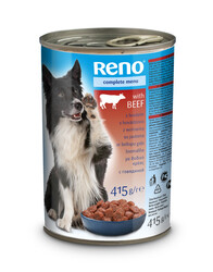 Reno - Reno Yetişkin Köpek Soslu Sığır Etli Parçalar 415gr.